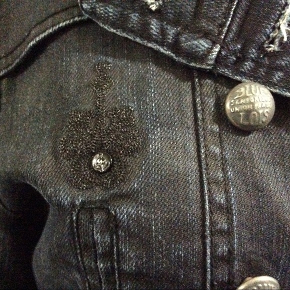 Vintage unique historic Lois denim jacket - Picture 3 of 16